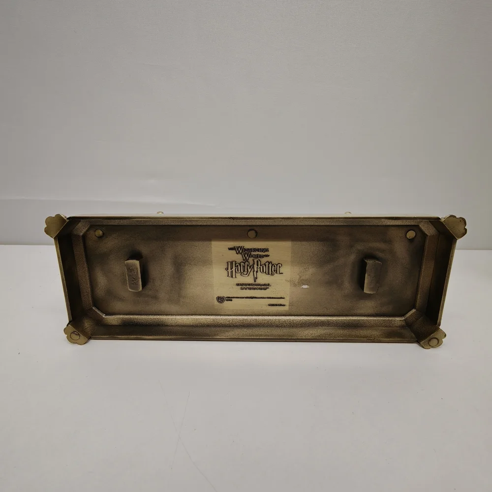 The Wizarding World of Harry Potter Gold Wall Hook Rack - Universal Studios